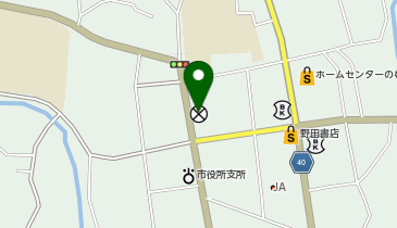 姶良警察署蒲生駐在所の地図画像