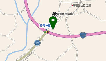 霧島警察署神宮前駐在所の地図画像