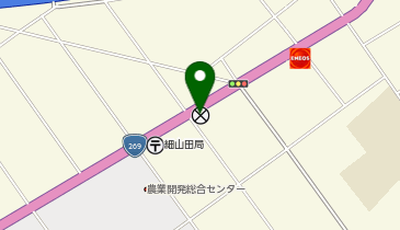 鹿屋警察署細山田駐在所の地図画像