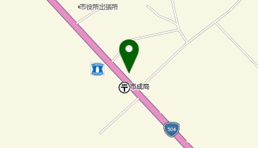 鹿屋警察署市成駐在所の地図画像