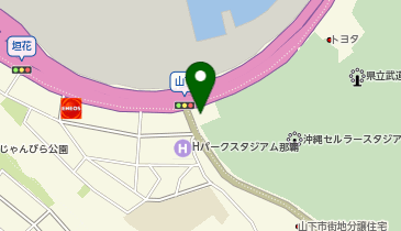 豊見城警察署山下交番の地図画像