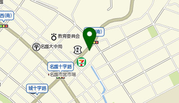 名護警察署大東交番の地図画像