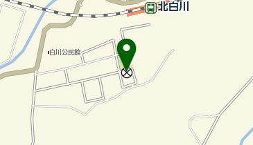 白石警察署白川駐在所の地図画像