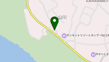 本部警察署山川駐在所の地図画像