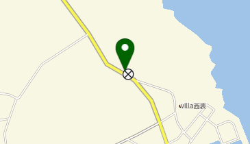 八重山警察署上原駐在所の地図画像