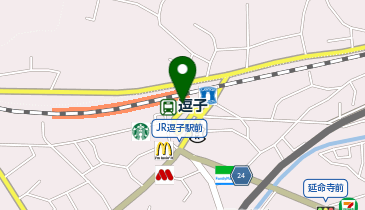 逗子警察署逗子駅前交番の地図画像