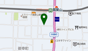 枚岡警察署瓢山駅前交番の地図画像