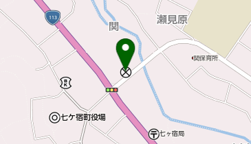 白石警察署関駐在所の地図画像