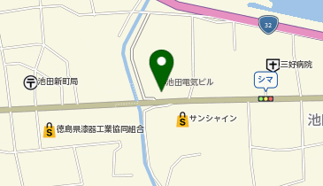 三好警察署池田交番の地図画像