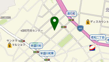 若松警察署波打町交番の地図画像