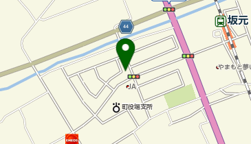 亘理警察署坂元駐在所の地図画像