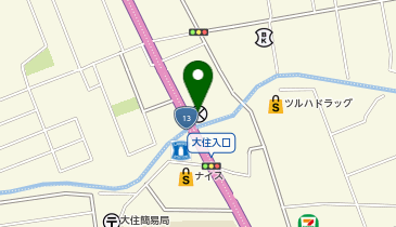 秋田中央警察署牛島交番の地図画像