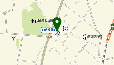 秋田中央警察署新屋交番の地図画像