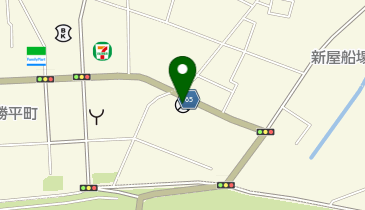 秋田中央警察署勝平交番の地図画像