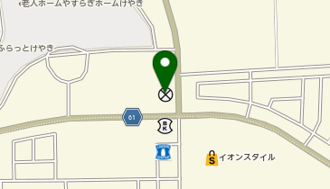 秋田東警察署御所野交番の地図画像