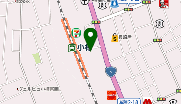 小樽警察署小樽駅前交番の地図画像