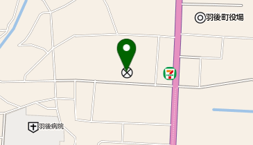 湯沢警察署羽後交番の地図画像