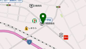 小樽警察署長橋交番の地図画像