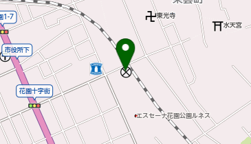 小樽警察署花園交番の地図画像