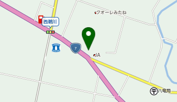 能代警察署八竜駐在所の地図画像