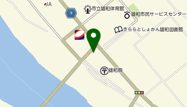 秋田東警察署雄和駐在所の地図画像