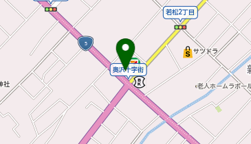 小樽警察署若松交番の地図画像