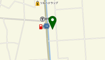 横手警察署雄物川駐在所の地図画像