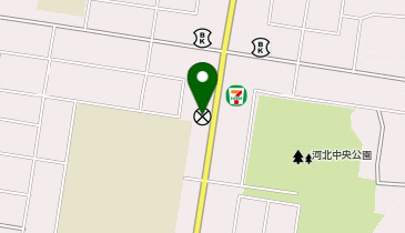 寒河江警察署河北交番の地図画像