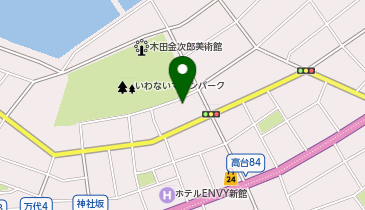 岩内警察署マリンプラザ交番の地図画像