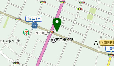 酒田警察署本町交番の地図画像