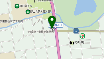 郡山警察署開成山交番の地図画像