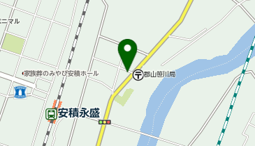 郡山警察署笹川交番の地図画像