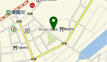 須賀川警察署駅前交番の地図画像