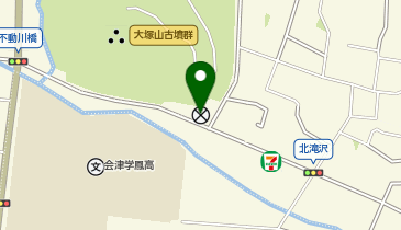 会津若松警察署一箕交番の地図画像