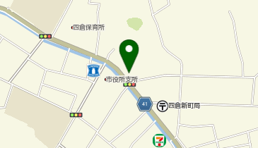 いわき中央警察署四倉交番の地図画像