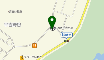 いわき中央警察署中央台交番の地図画像