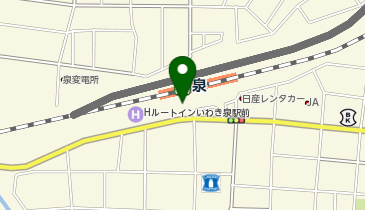 いわき東警察署泉交番の地図画像