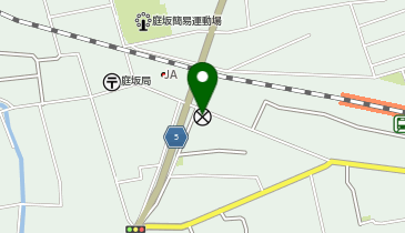 福島警察署庭坂駐在所の地図画像