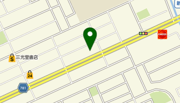 苫小牧警察署美園交番の地図画像