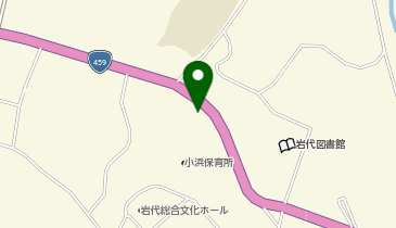 二本松警察署小浜駐在所の地図画像