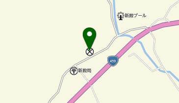 二本松警察署新殿駐在所の地図画像