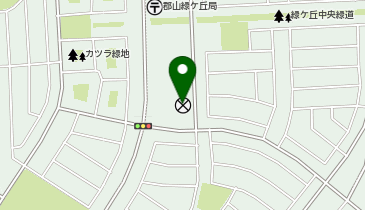 郡山警察署東部駐在所の地図画像