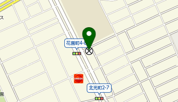 苫小牧警察署山手交番の地図画像