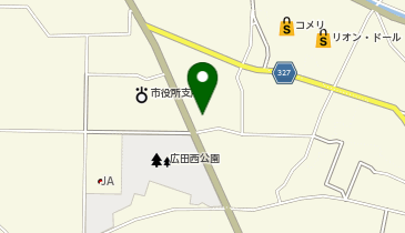 会津若松警察署河東駐在所の地図画像