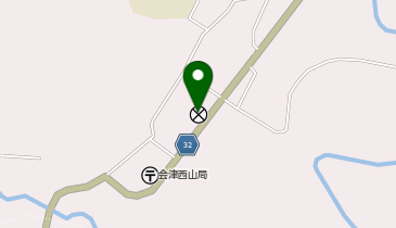 会津坂下警察署西山駐在所の地図画像