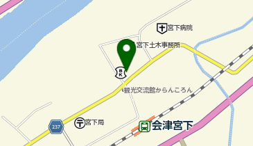 会津坂下警察署三島駐在所の地図画像