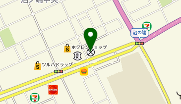 苫小牧警察署沼ノ端交番の地図画像