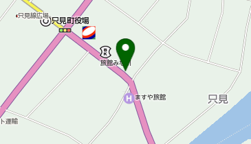 南会津警察署只見駐在所の地図画像