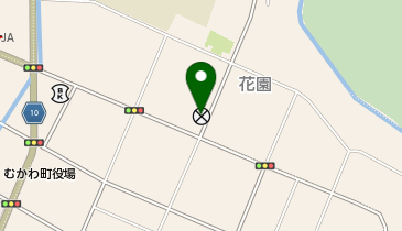 苫小牧警察署鵡川交番の地図画像