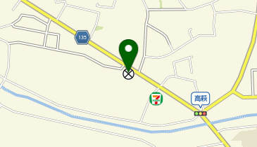 いわき中央警察署小川駐在所の地図画像